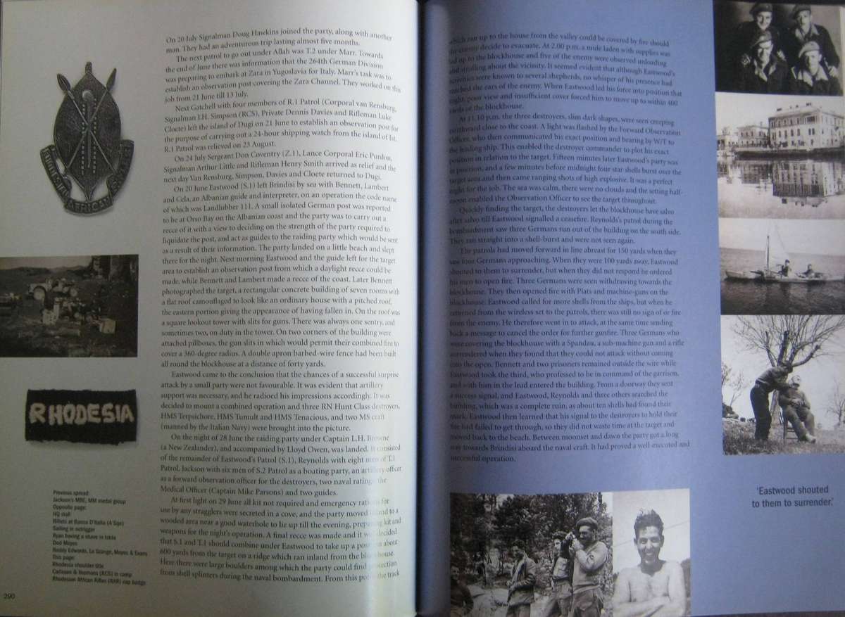 Long Range Desert Group Rhodesia The Men Speak Jonathan Pittaway