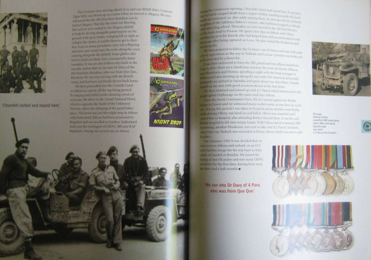 Long Range Desert Group Rhodesia The Men Speak Jonathan Pittaway