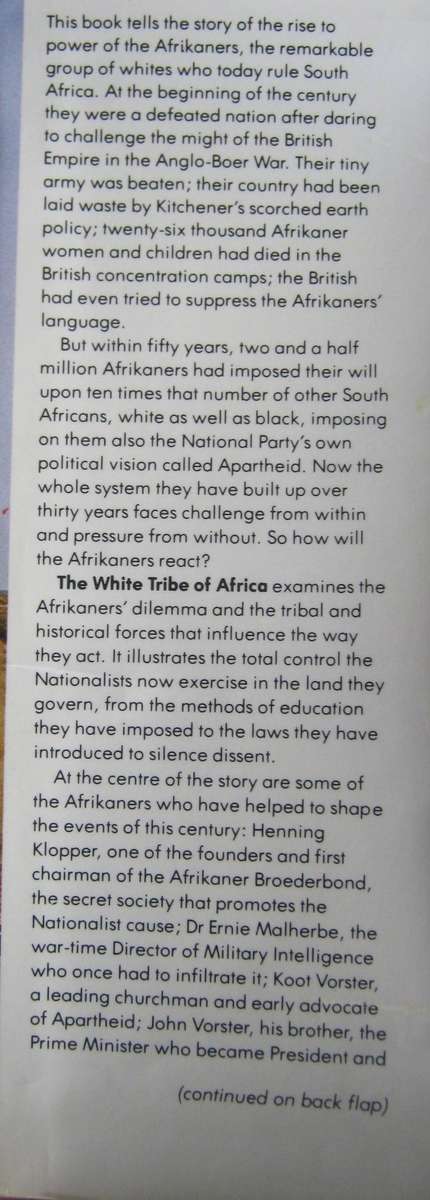 The White Tribe of Africa David Harrison