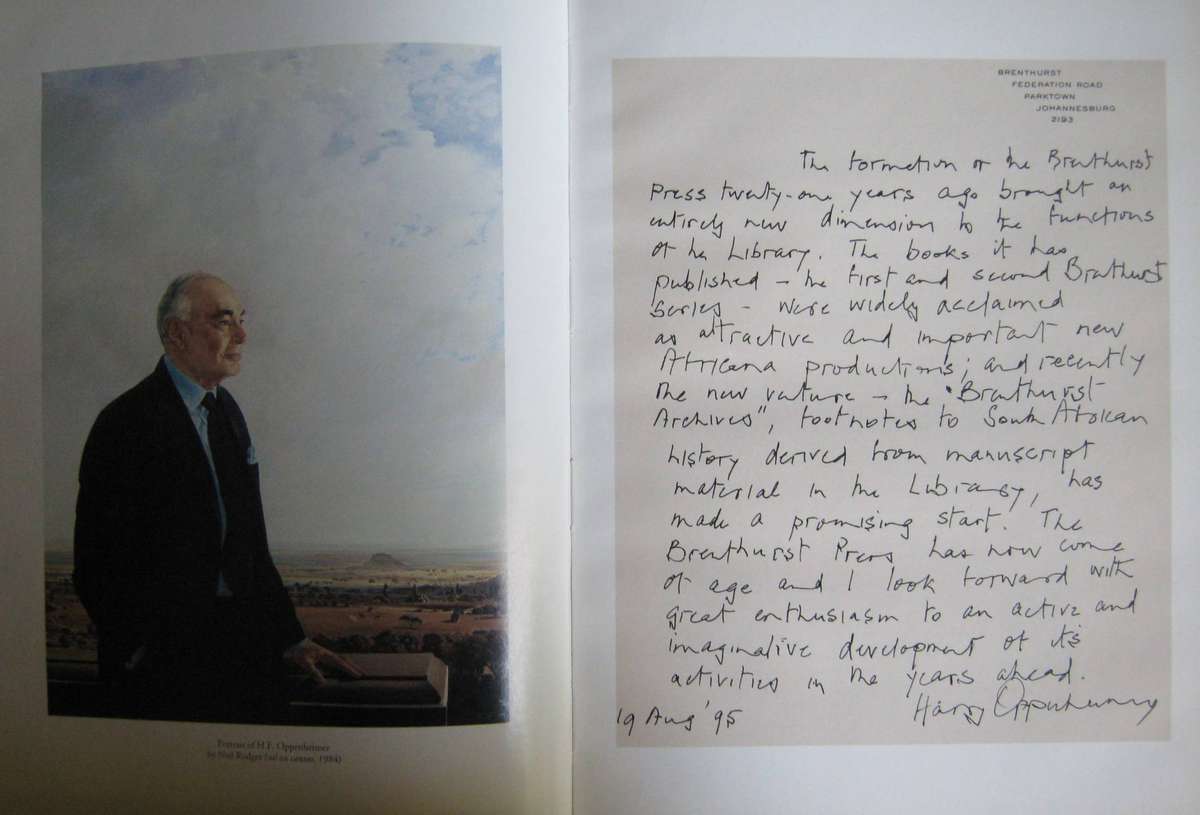 Brenthurst Archives Volume Two Number Two