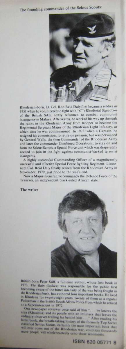 Selous Scouts Top Secret War Lt. Col. Ron Reid Daly as told to Peter Stiff