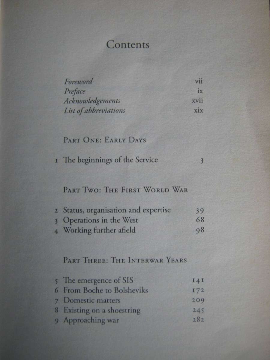 MI6 The History of the Secret Intelligence Service 1909-1949 Keith Jeffery