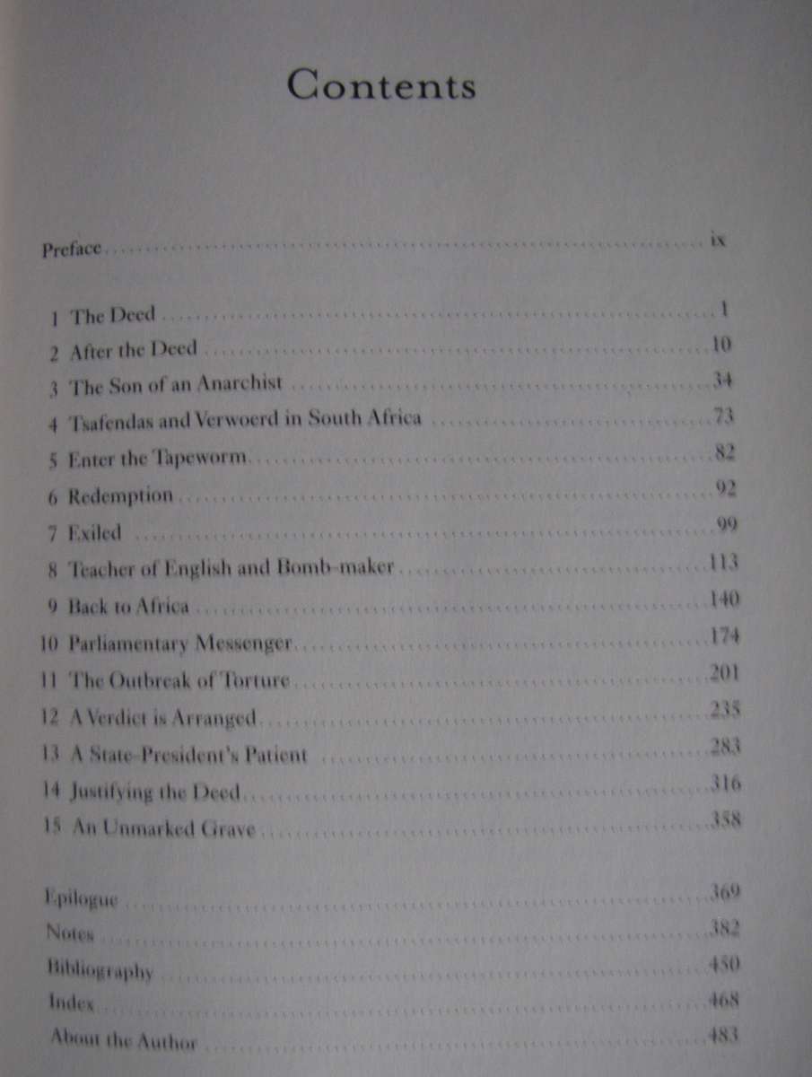 The Man Who Killed Apartheid The Life of Dimitri Tsafendas Harris Dousemetzis with Gerry Loughran