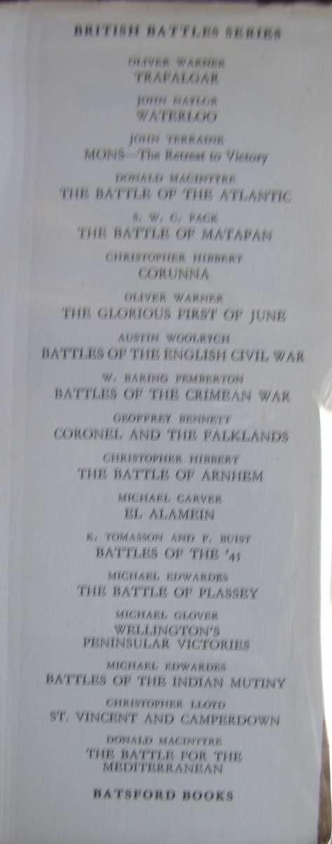 Battles of the Boer War W Baring Pemberton