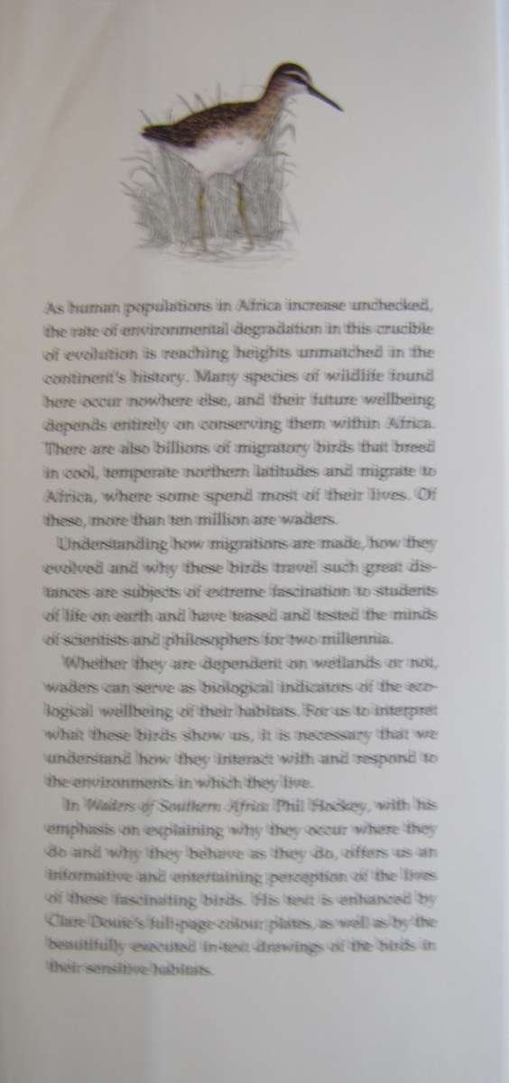 Waders of Southern Africa Phil Hockey Illustrated by Clare Douhie and Andrew Barlow