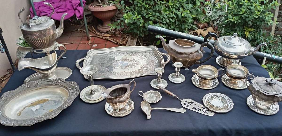 Tea Mixed Silver & Copper Plate