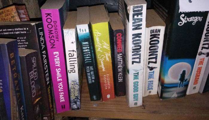more Action/ Thriller books R100 for 5