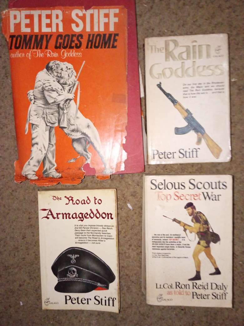 Peter Stiff  Books x 4