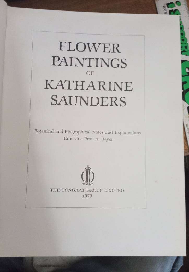 Flower Paintings of Katharine Saunders