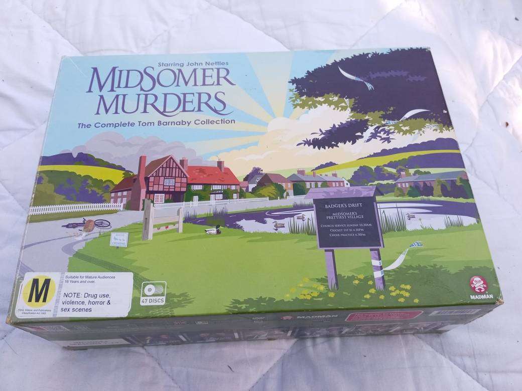 Midsomer Murders Dvd .The Complete Barnaby Collection 47 discs