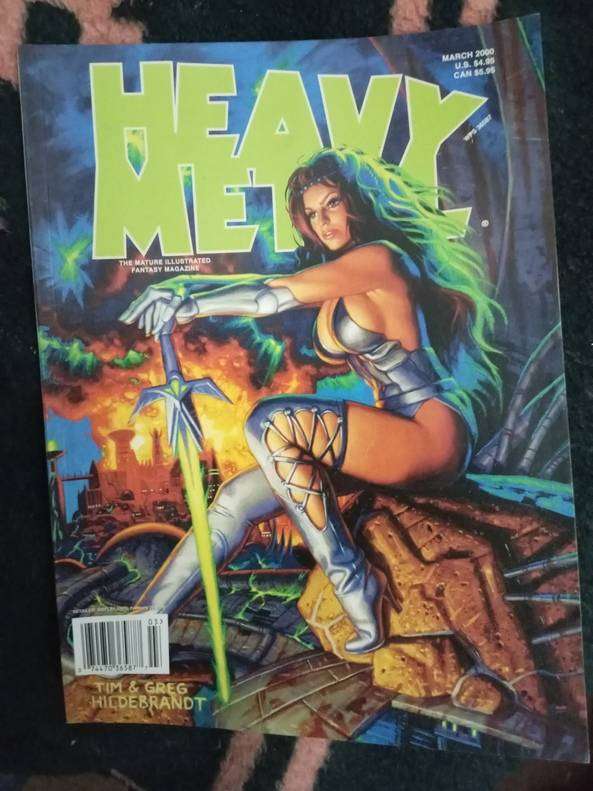 Heavy Metal graphic Comics x 12    1999-2003