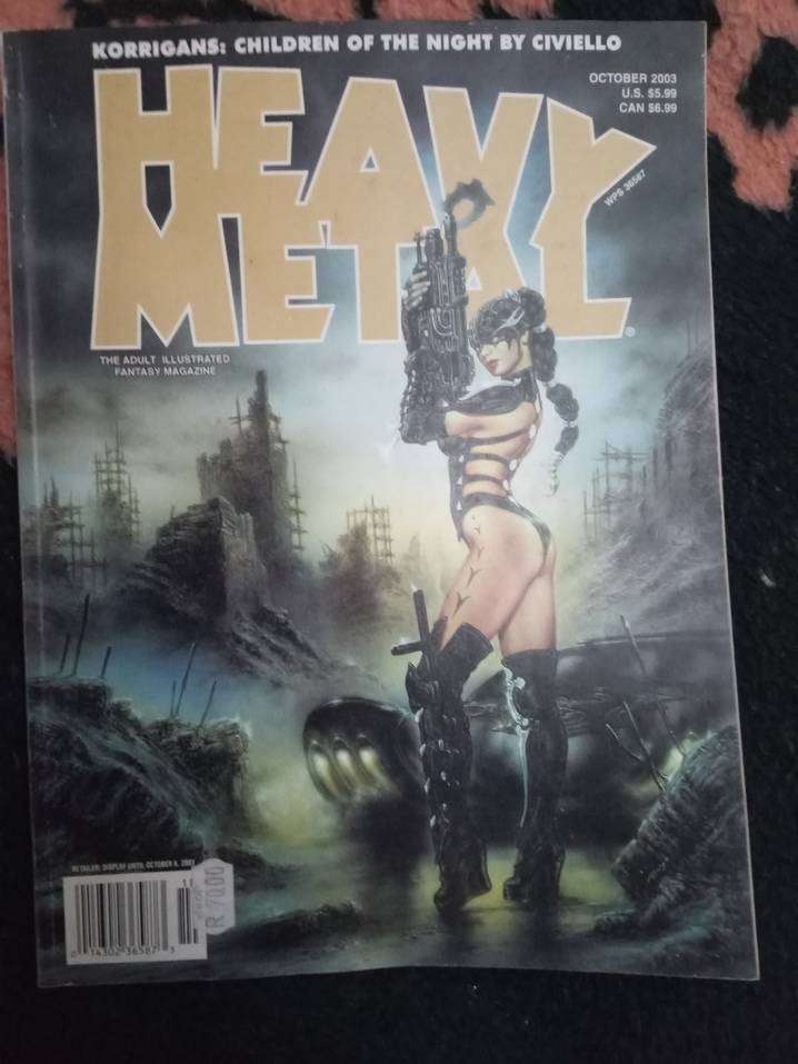 Heavy Metal graphic Comics x 12    1999-2003
