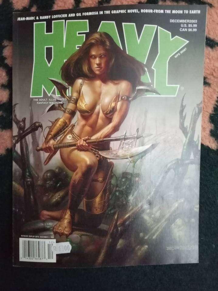 Heavy Metal graphic Comics x 12    1999-2003