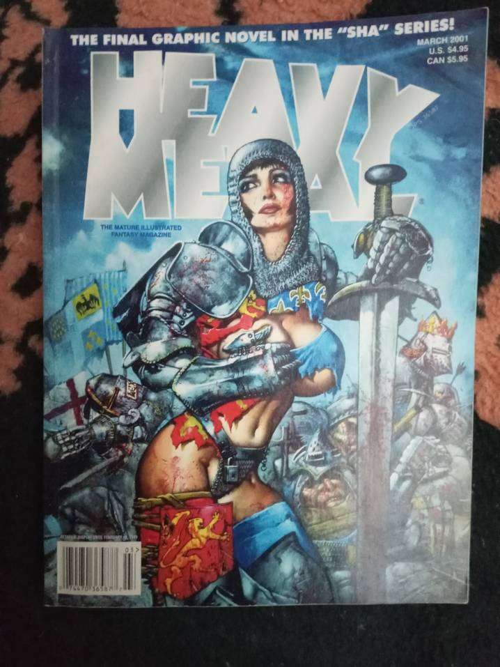 Heavy Metal graphic Comics x 12    1999-2003