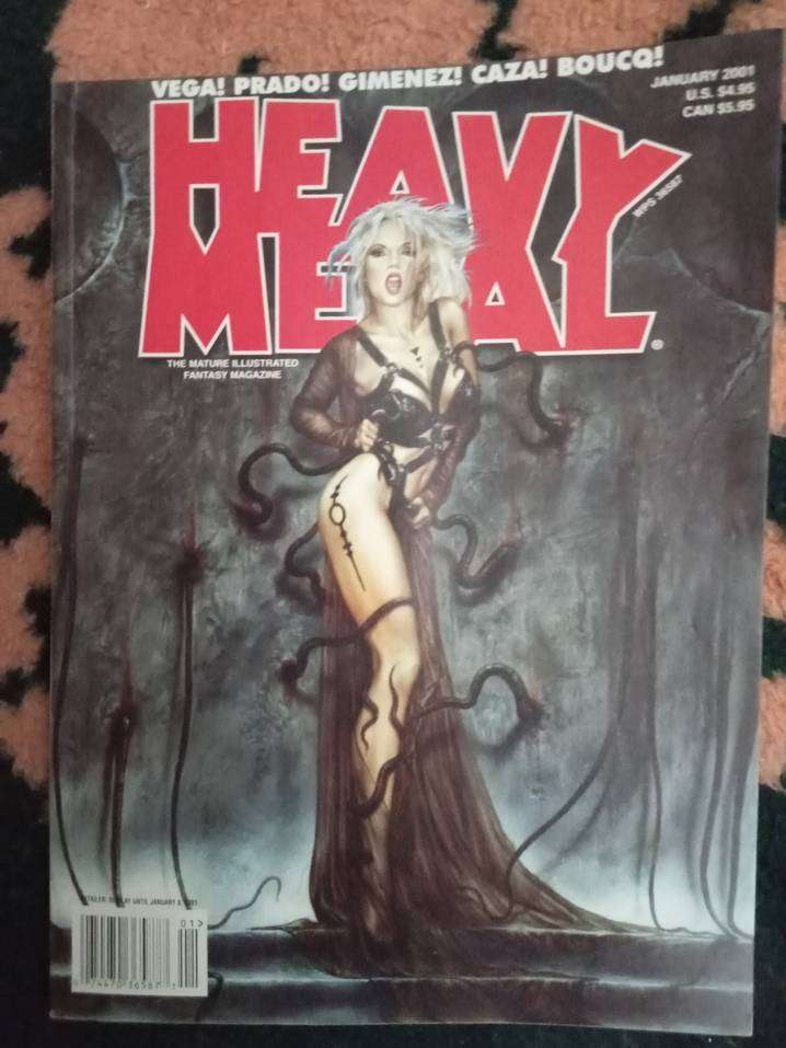 Heavy Metal graphic Comics x 12    1999-2003