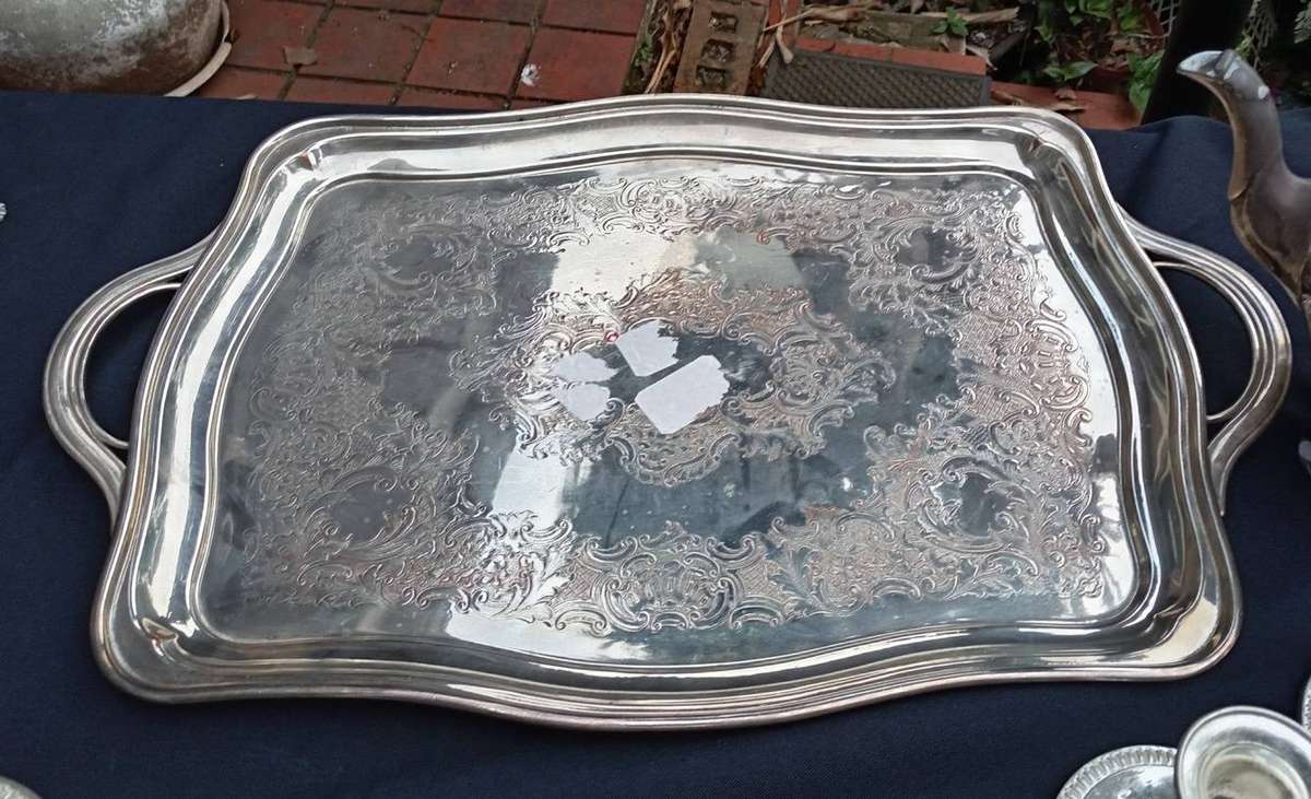 Tea Mixed Silver & Copper Plate