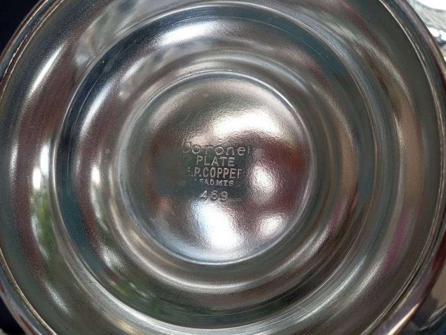 Tea Mixed Silver & Copper Plate