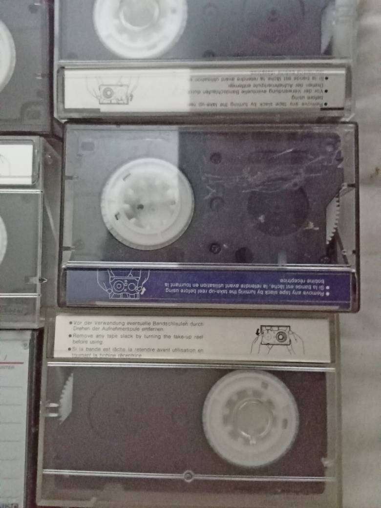 Used VHS-C camcorder Videotapes  x 26