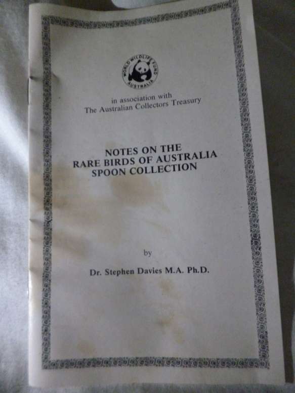 Bird and Flower Teaspoons x 18