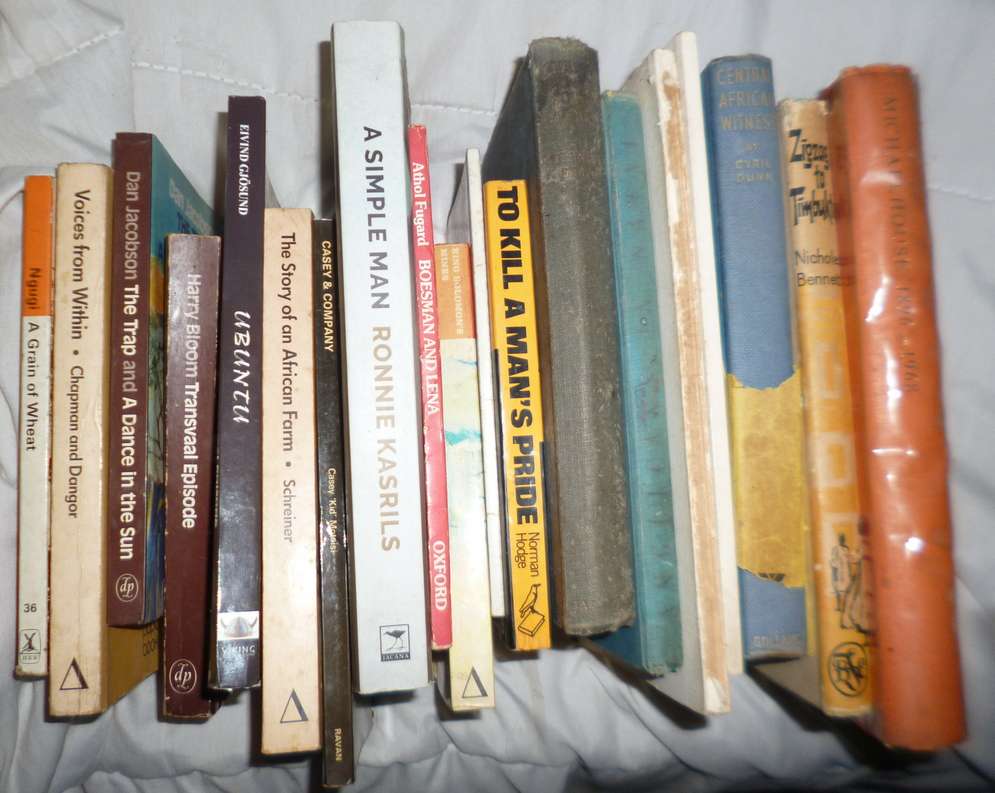 African Books  any 3 books R100