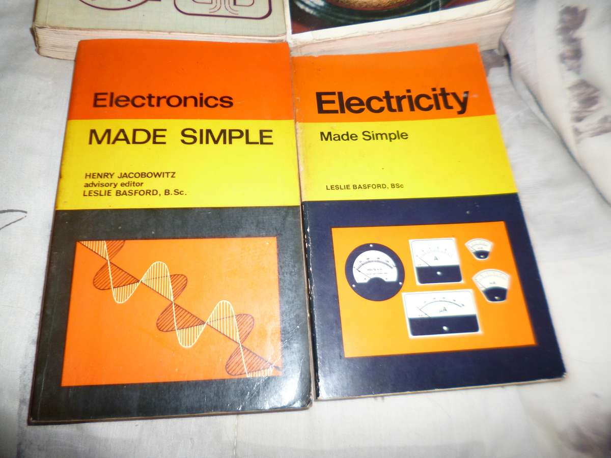 old  : Electronics  & Electricity Made Simple books
