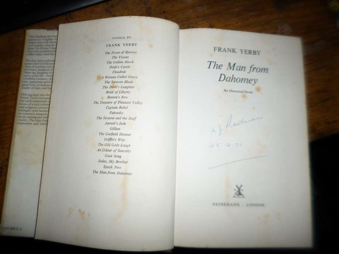 The Man from Dahomey  1971