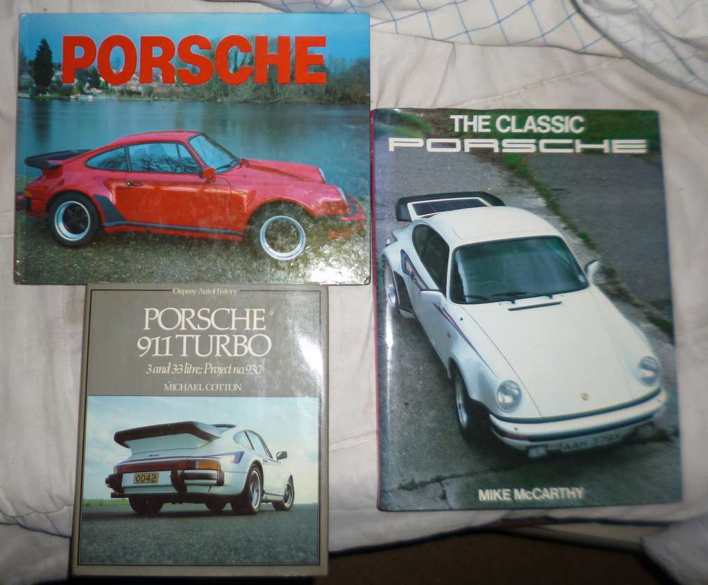 Porsche Books x3