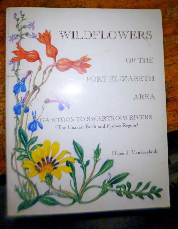 WILDFLOWERS OF THE PORT ELIZABETH AREA -  Gamtoos to Swartkops Rivers
