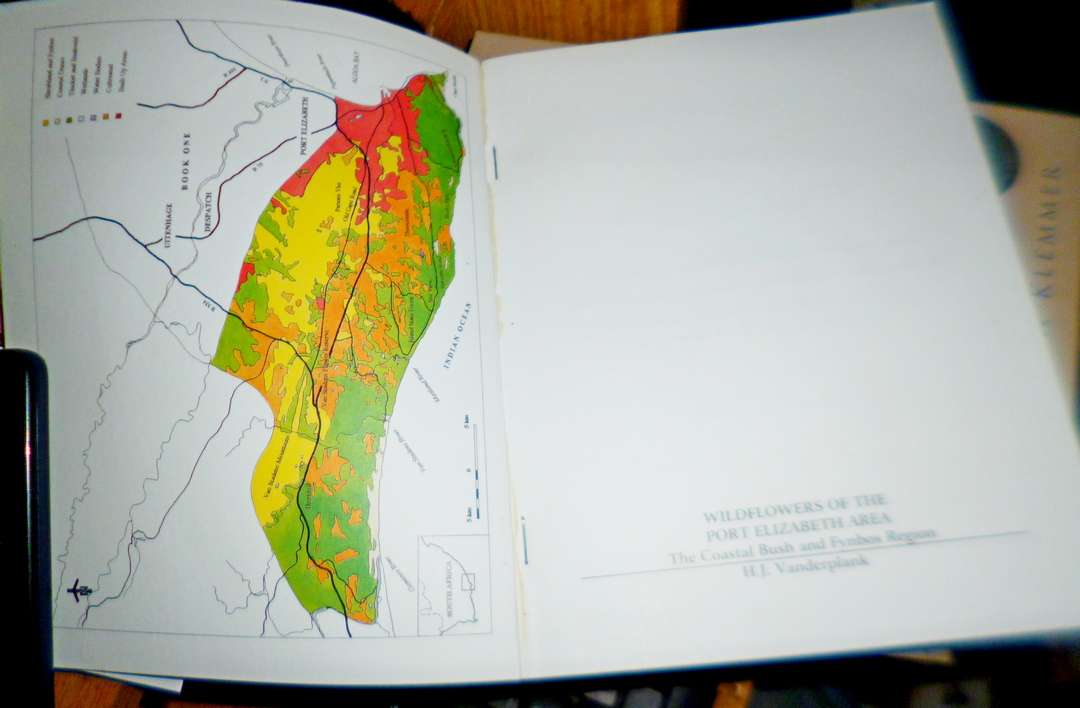 WILDFLOWERS OF THE PORT ELIZABETH AREA -  Gamtoos to Swartkops Rivers