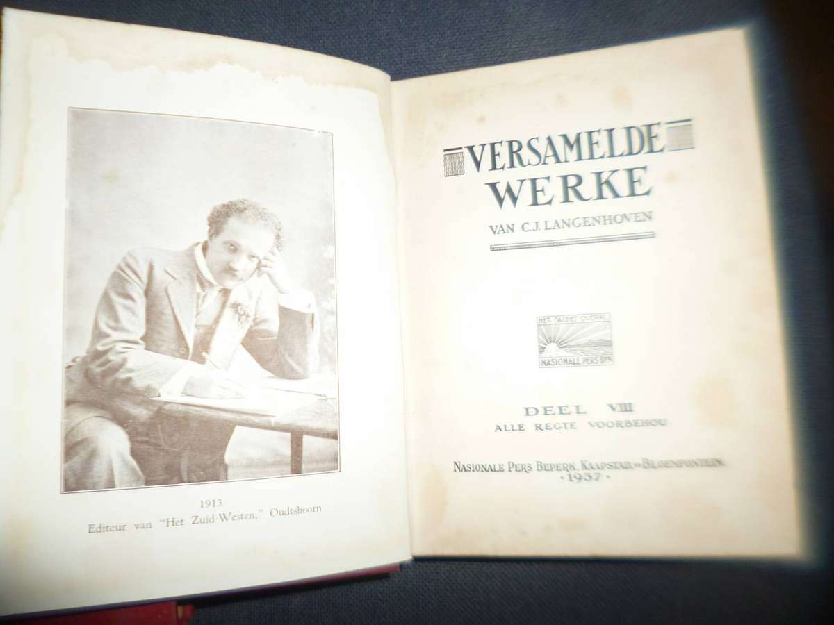 Versamelde Werke volumes 1 , 2 , 8