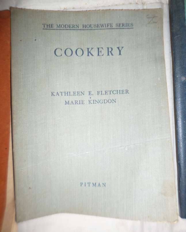 Antique / Vintage Cookery Books x 8
