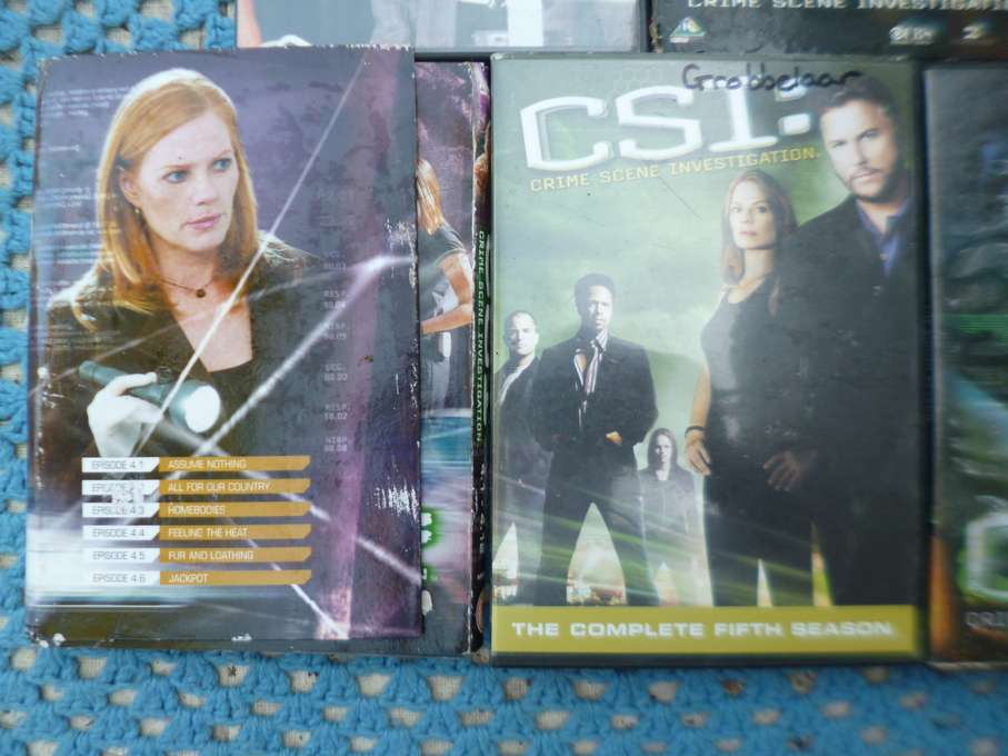 CSI dvd series  . choose which ones you wish to buy