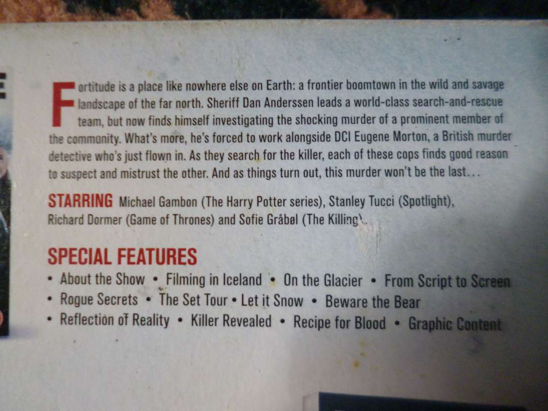 Fortitude DVD series Seasons 1 & 2