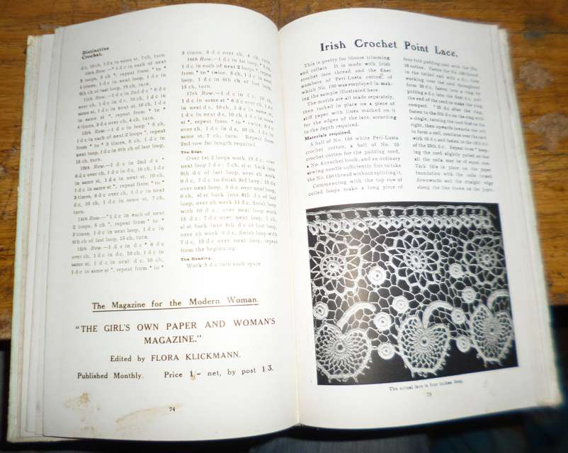 Distinctive Crochet  circa 1910