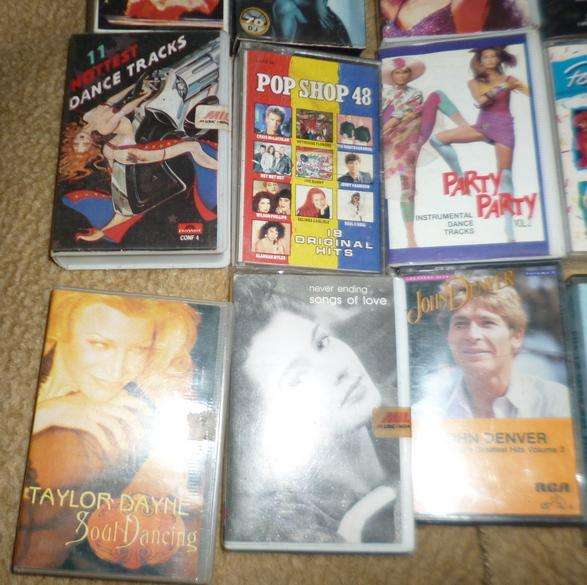 Cassette Tapes . Music x34