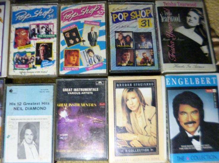 Cassette Tapes . Music x34