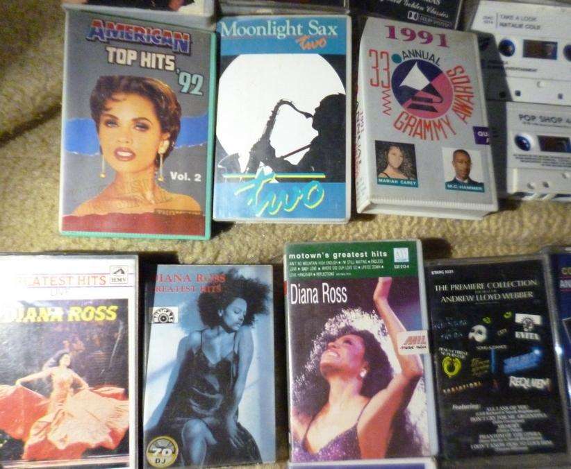 Cassette Tapes . Music x34