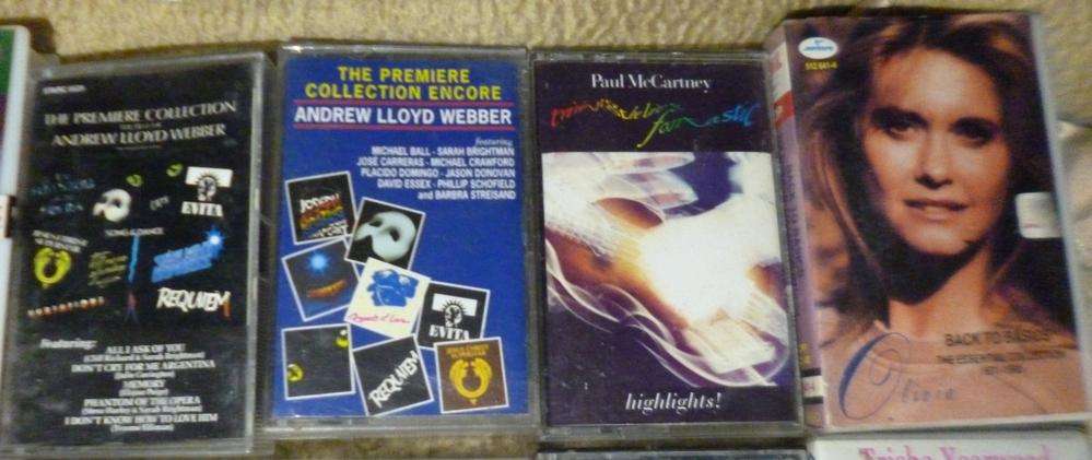 Cassette Tapes . Music x34