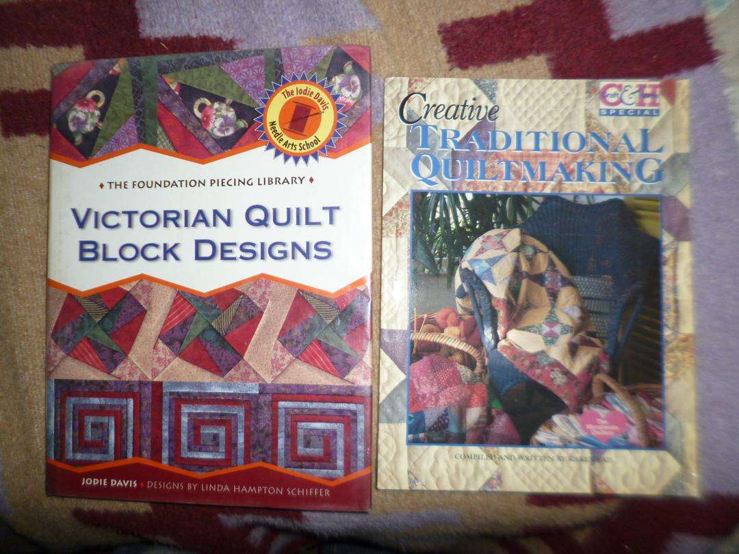Quilt books  x10choose at R35 each choose at least 3
