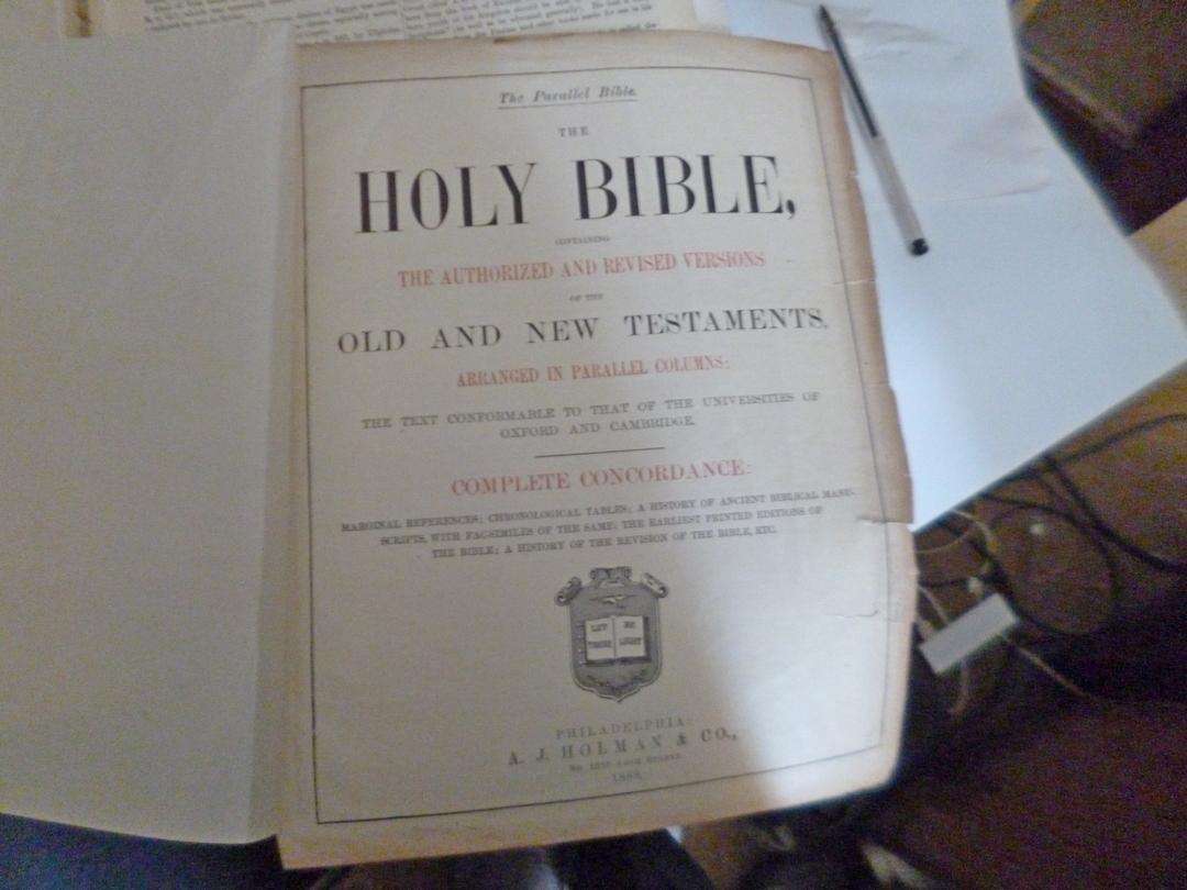 Antique Bible 1888 make an offer