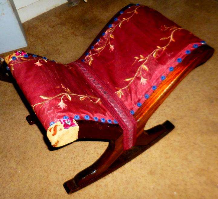 Antique Rocking Stool