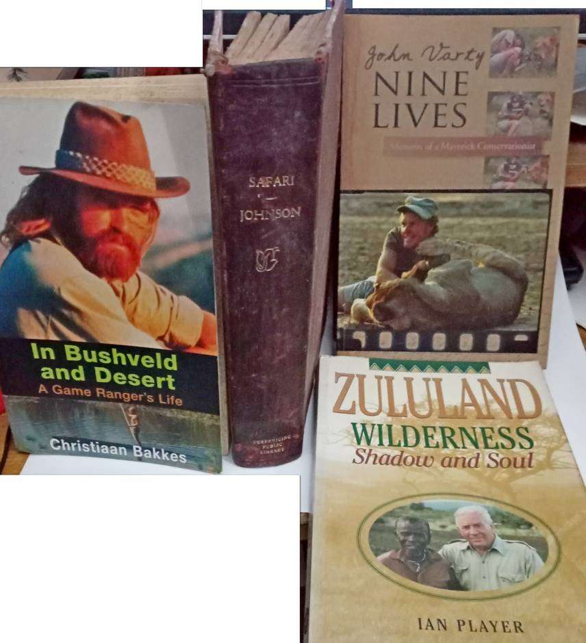 Game ranger books x 5