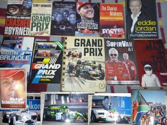 Grand Prix Books x 12 plus Formula one photos or choose and make an offer