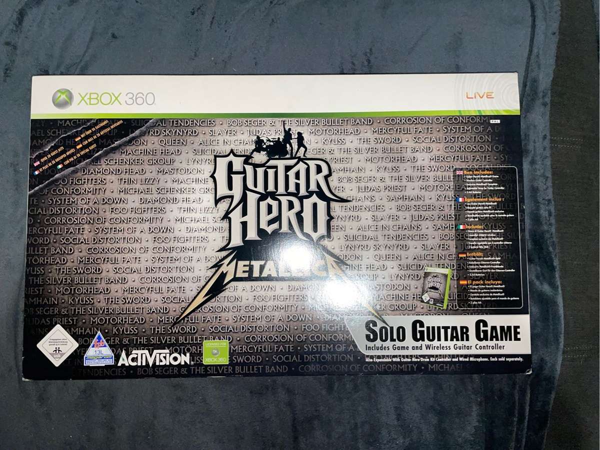 Guitar Hero Metallica Xbox360