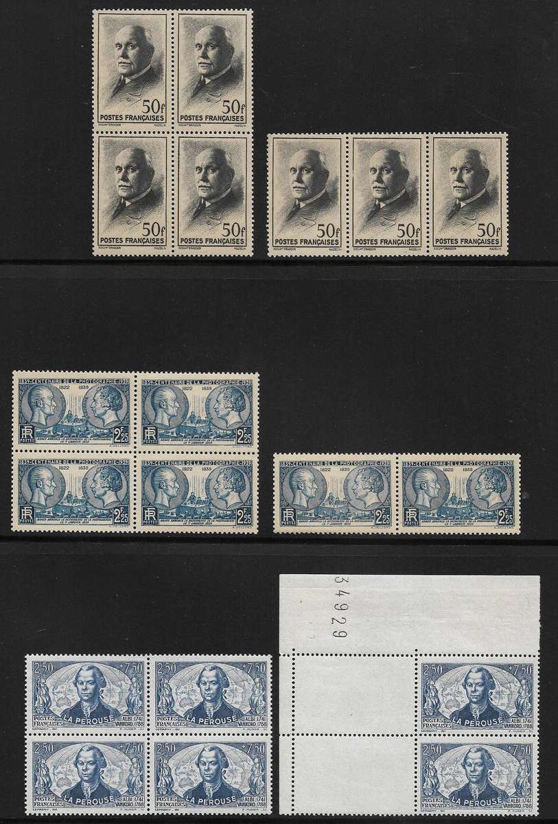 France odds on album page good value unmounted mint.