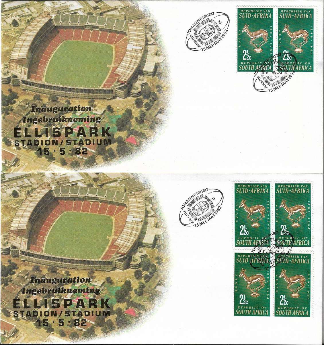 South Africa rugby covers 1982.