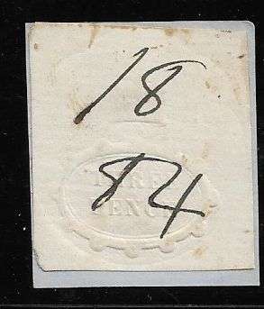 Natal embossed 3d value pen cancelled.