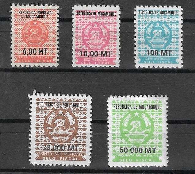 Mozambique revenues mint 5.00MT, 10.00MT, 30000MT and 50000MT.