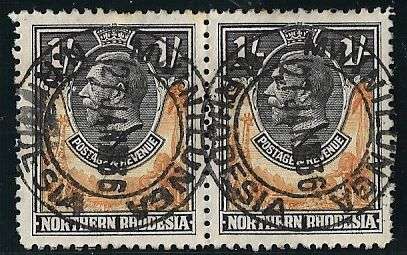 Northern Rhodesia postmark Mwinilunga 27 January 1936.