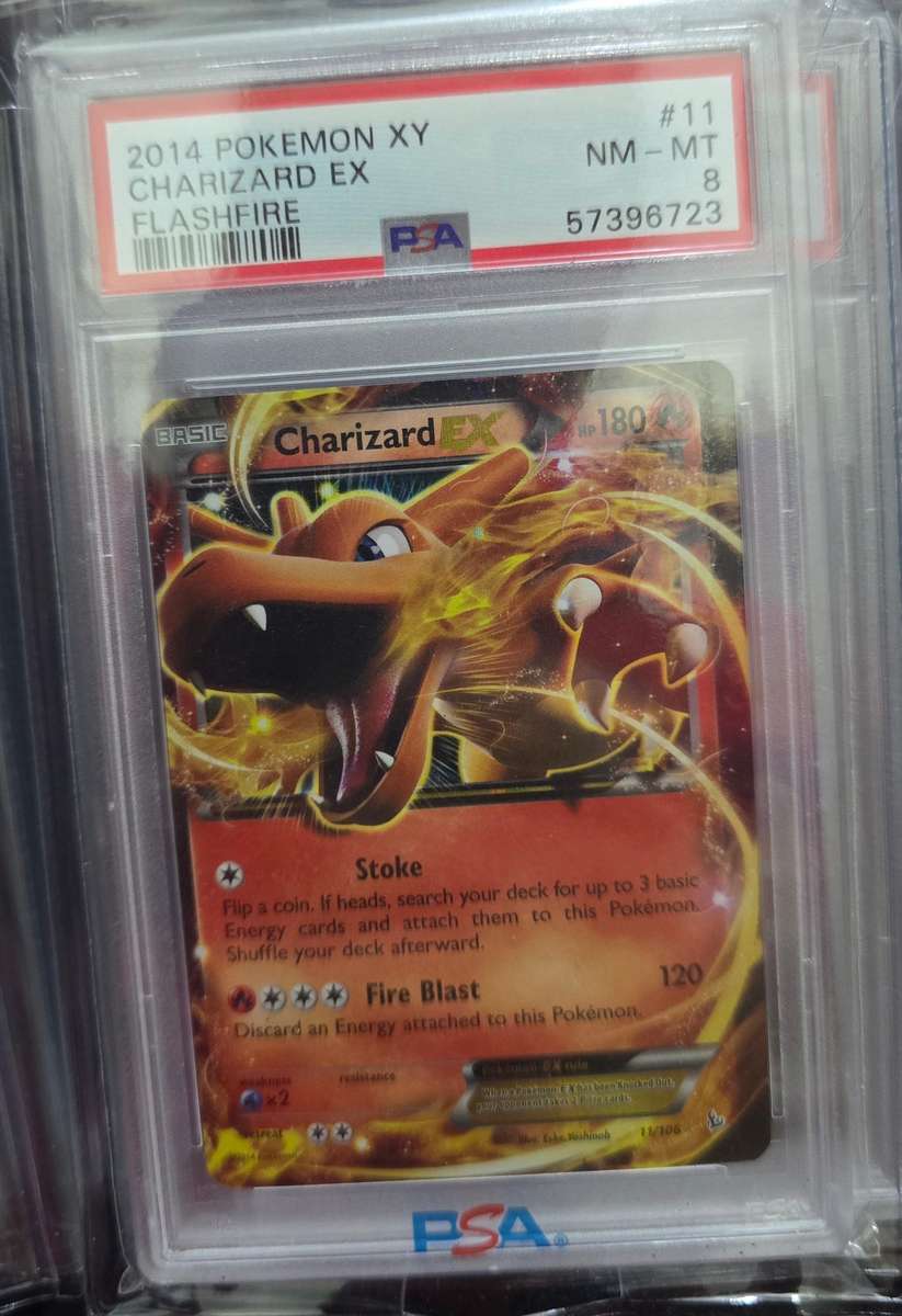 Pokemon Trading Cards Graded PSA 9 Charizard #11